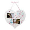 On Your Wedding Day Hanging Heart Photo Frame 4" x 3"