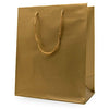 4x Gold Large Plain Bag Wedding or Birthday Gift Bag All Occasion