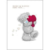 Hugs And Kisses For You Me to You Bear Valentine's Day Card