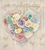 Heart Floral Design Mother's Day Card