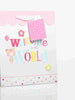 Girl Welcome to The World Gift Bag