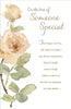 On The Loss of Your Someone Special Sympathy Card