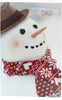 For A Special Dad Snowman Design Christmas Card