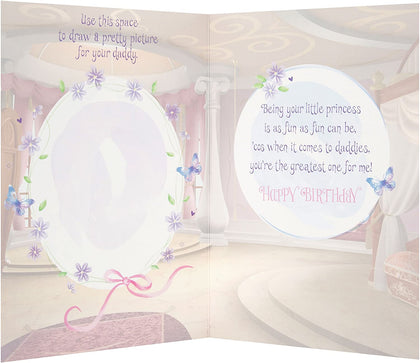 Disney Princess Sofia Daddy Birthday Card You're The Greatest 