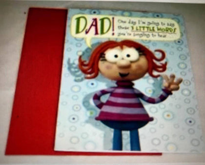 Dad Father's Day (Humour), Father's Day Greetings Card