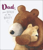 Dad Hugs Are Best Father's Day Card Adorable Albert Bear and Baby Bear