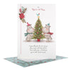 To Both Of You 'Lots of Love' Cute Bear Couple Christmas Card