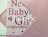 New Baby Girl Congratulations Greeting Card