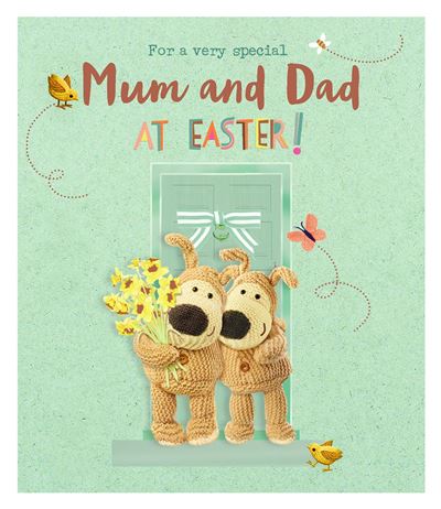 Special Mum Dad Easter Card