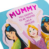 Disney Princess Die Cut Design Mummy Birthday Card