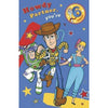 Disney Pixar Toy Story Boys 6th Birthday Card with Badge