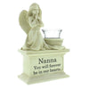 Nanna Graveside Memorial 21cm Kneeling Figurine With T-Lite