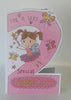 For A Special Girl Fairy 2nd Birthday Die Cute Card