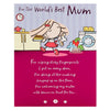 "For The World's Best Mum" Mother's Day Large Card