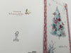 From All The Family Silver Foil Finished Xmas Tree Design Christmas Card