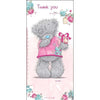 Me to You Bear Open And Blank Thank You Card