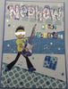 Guitar Playing Boy Nephew Birthday Greeting Card