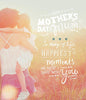 Mum Happiest Moments Summer Photograph Mother's Day Card