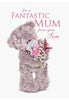 Fantastic Mum From Your Son Me to You Holographic Mother's Day Card