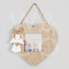 Hanging Heart Frame With Angel Plaque