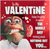 Valentine Card Googly Eyed Chimp Design