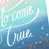 Dreams Do Come True' Design Video Greetings Congratulations Card