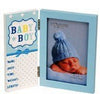 For Baby Boy Heart And Star Hinged Photo Frame 4" x 6" With Plaque