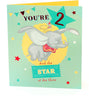 2nd Today Dumbo Disney Design Birthday Card