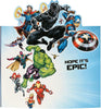 The Avengers Dad Superhero Birthday Card