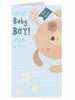 New Baby Born Boy Birth Congratulations Greeting Card