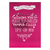 Mum Contemporary Mother's Day Neon Foil Card 'Pamper Filled'