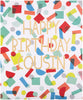 Contemporary Embossed Text Design Cousin Birthday Card