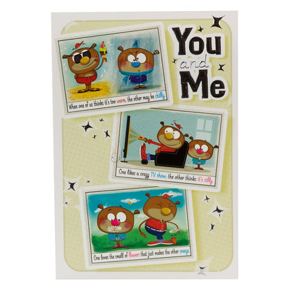 Anniversary Card 'You And Me'