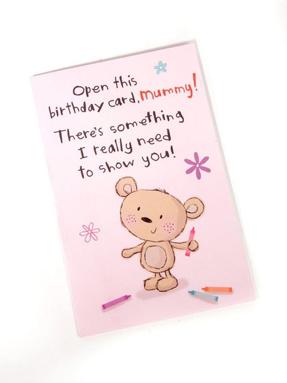 Open This Birthday Card Mummy