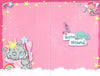 Me To You Dinky Bear Girls 4th Birthday Card