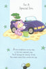 For A Special Son Car Design Card