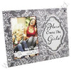 Here Come The Girls Bright Lights Grey Cream MDF Light Up Frame