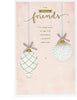 Special Friends Baubles Christmas Card