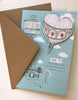 Lovely Boyfriend Father's Day Hot Air Balloon Card