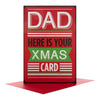 Dad Christmas Card "Funny"