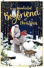 3D Holographic Boyfriend Christmas Card