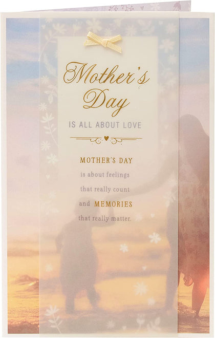 Soft Sentimental Design Mother's Day Card