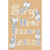 Leaving Me to You Bear Card