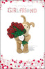 Boofle " To My Absolutely Gorgeous Girlfriend" Valentines day