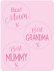 Me To You Personalise Yourself Tatty Teddy Bear Mum, Grandma, Mummy, Nan, Mam, You Are The Best In The World