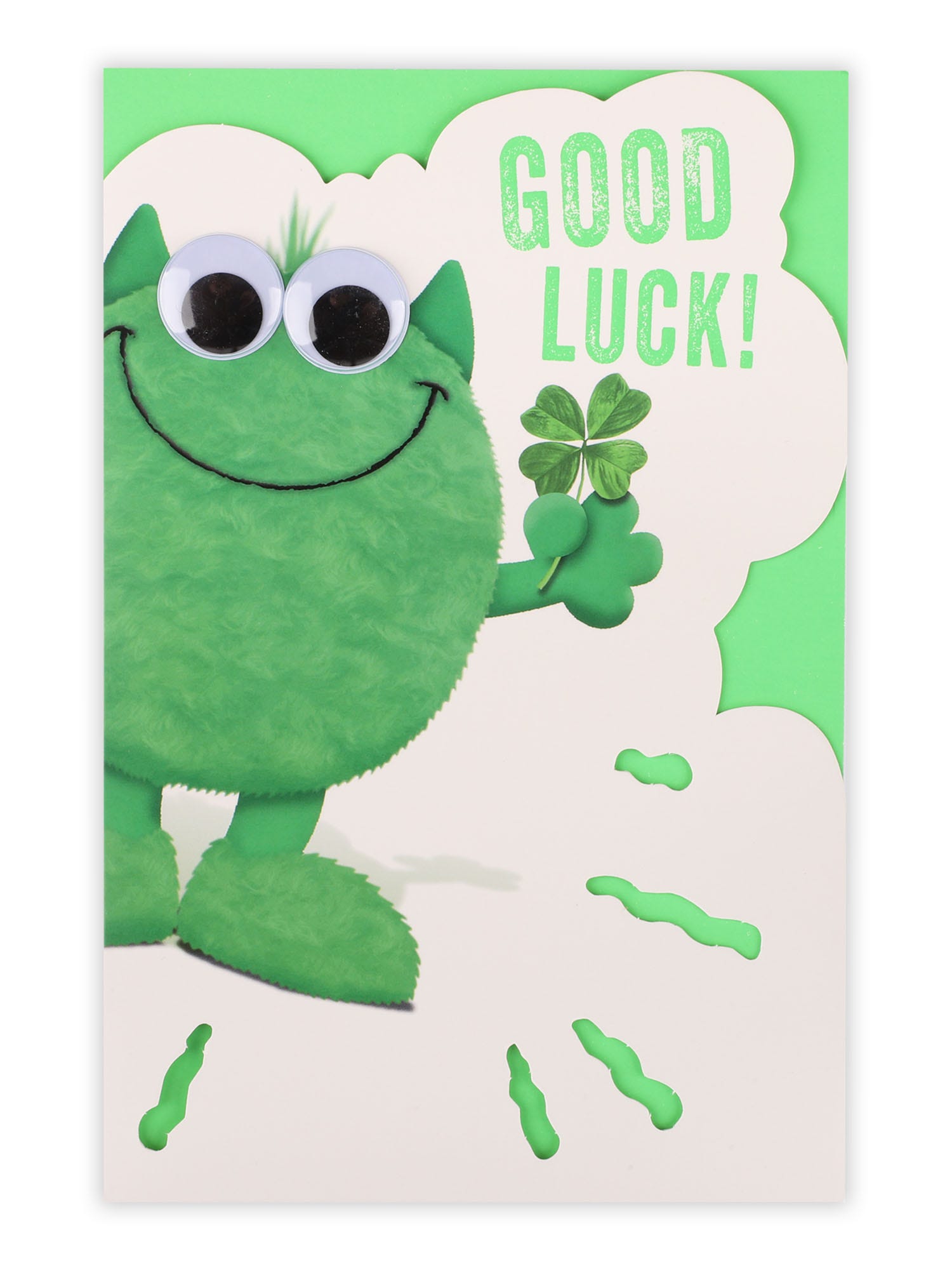 Good Luck Goggly Eye Monster Card – Collect Cards