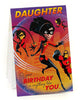 Disney The Incredibles Daughter Birthday Card Pop up