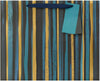 Pack of 6 Blue And Gold Stripe Large Size Gift Bags