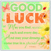 Good Luck... Sentimental Fridge Magnet Christmas, Birthday Gift