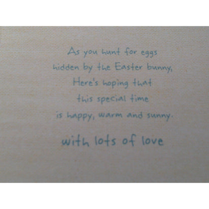 To A Wonderful Nephew Nice Verse Easter Greeting Card